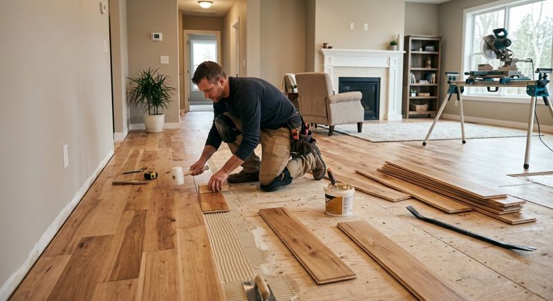 Engineered Wood Installation in Newport, RI