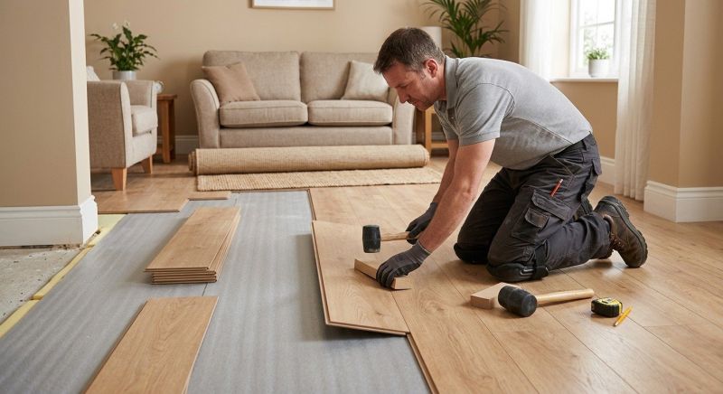 Laminate Floor Installation in Somerset, MA