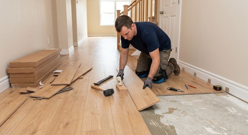 Laminate Floor Replacement in Fall River, MA