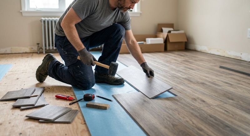 Linoleum Floor Installation in Cranston, RI