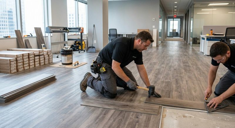 Linoleum Floor Installation in Saunderstown, RI