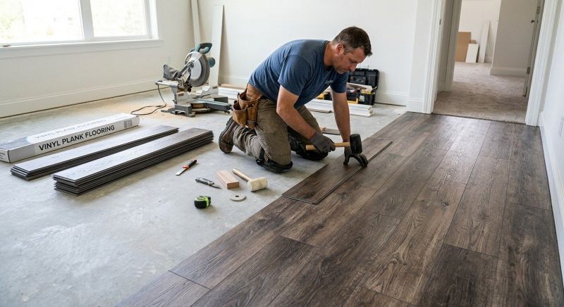Linoleum Floor Installation in Wakefield, RI
