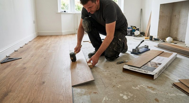 Luxury Vinyl Tile Installation in Bristol County, RI