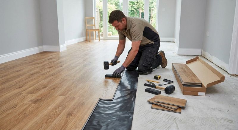 Luxury Vinyl Tile Installation in Hope Valley, RI