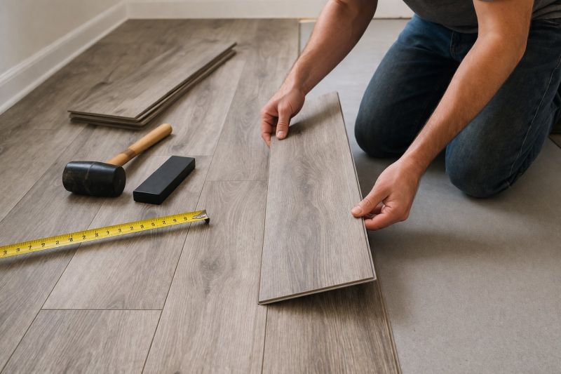 Luxury Vinyl Tile Installation in Newport, RI