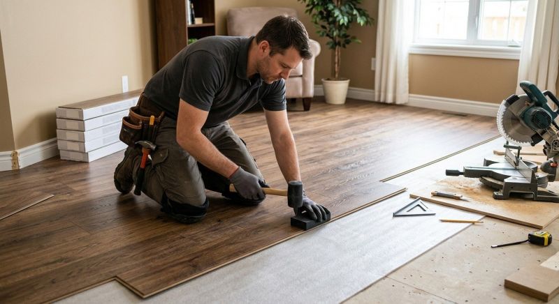 Plank Laminate Installation in Newport, RI