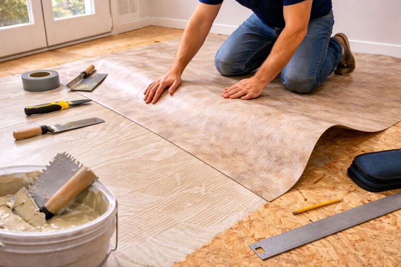 Sheet Flooring Installation in Exeter, RI