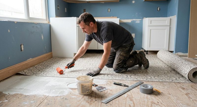 Sheet Linoleum Installation in Washington County, RI