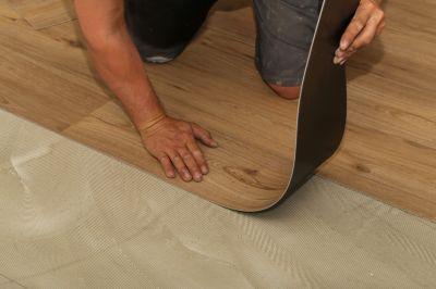 Sheet Linoleum Installation in Westport, MA