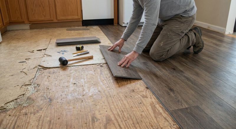 Vinyl Flooring Installation in North Dartmouth, MA