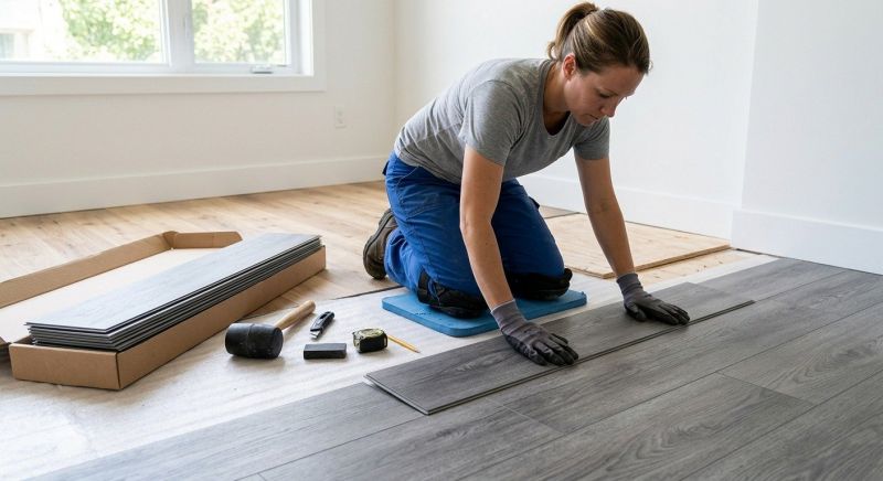 Vinyl Tile Installation in Newport, RI