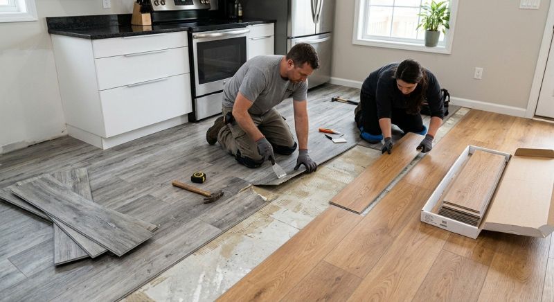 Vinyl Tile Replacement in Newport, RI
